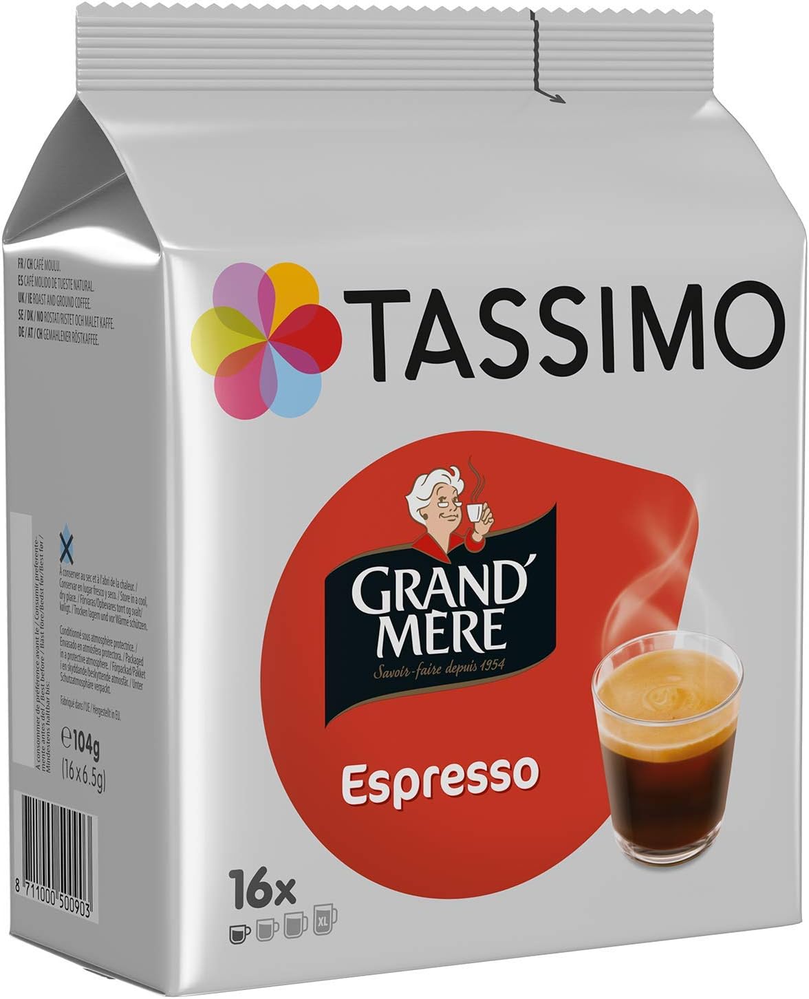 Espresso Grand'Mère  16 Capsules Tassimo