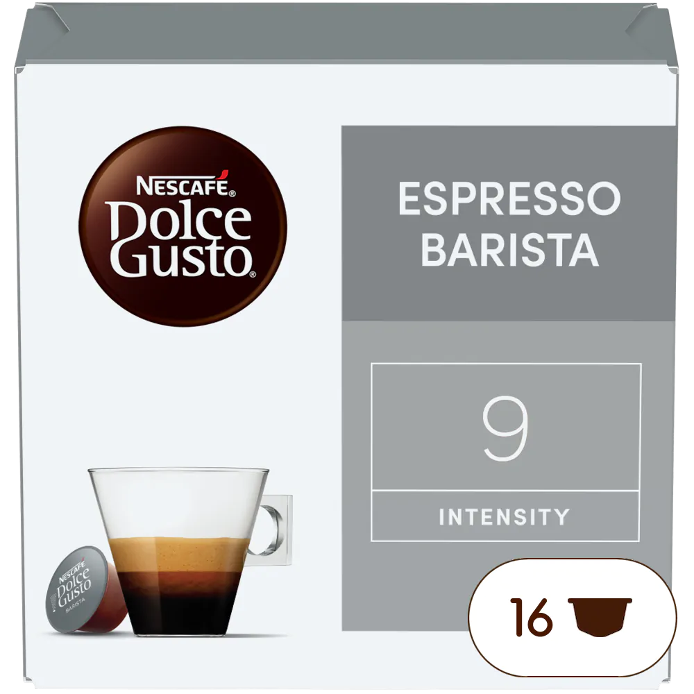 espresso Barista intensité 9 dolce gusto 16 capsules