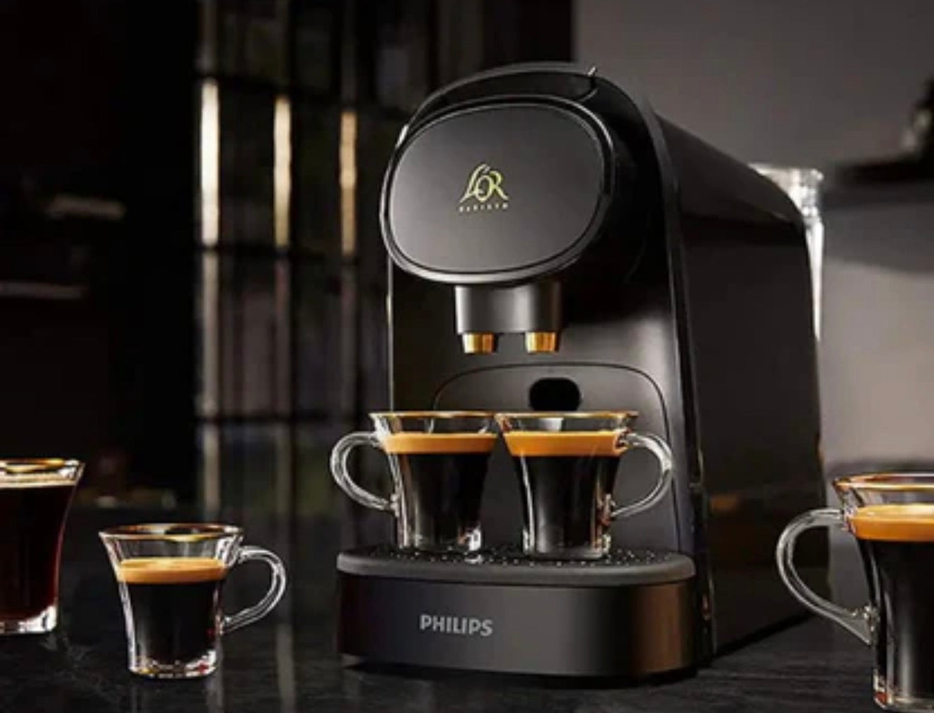 Lot machine L'OR BARISTA Original + 100 capsules