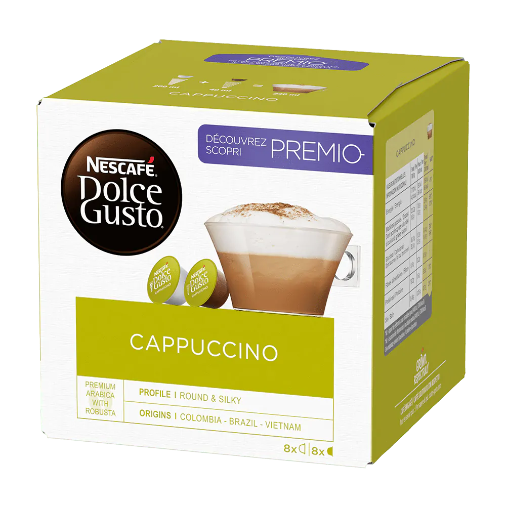 Cappuccino   Nescafé Dolce Gusto 16 CAPSULES