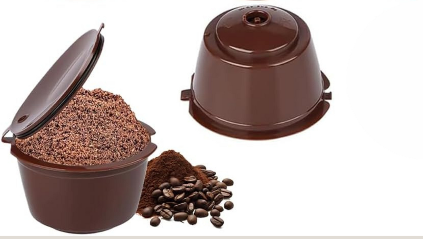 2  Capsules  rechargeables réutilisables DOLCE GUSTO