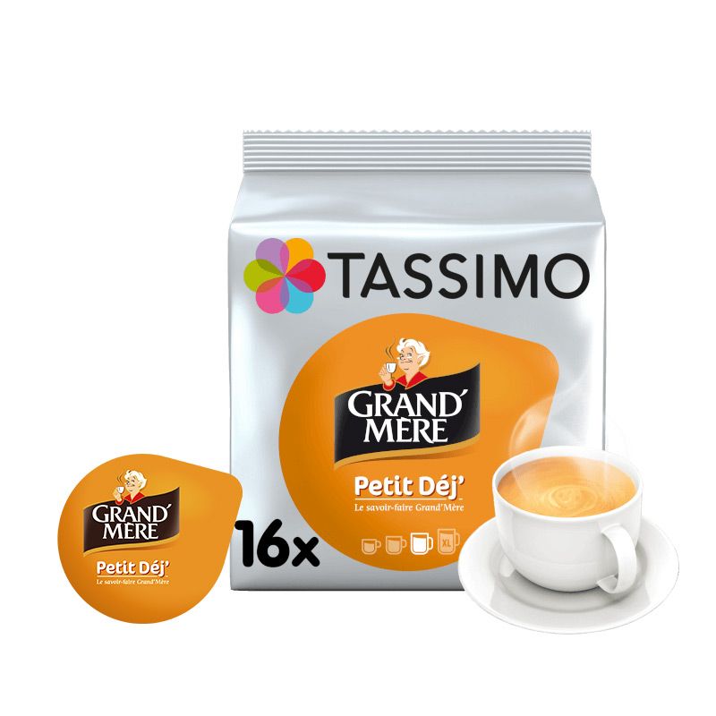 Grand Mere Petit Dejeuner 16 Capsules Tassimo