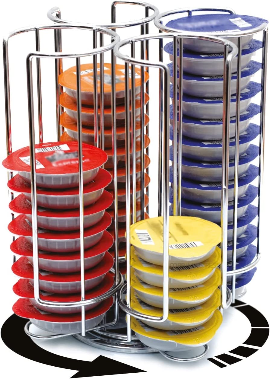 Porte Capsules Distributeur  Rotatif  Tassimo